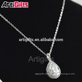 Boa qualidade artesanal Cubic Zirconia Diamante Fine Jewelry Necklace